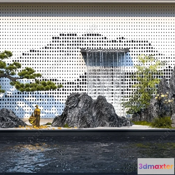 1373442 - Garden 3D Models - Architecture Decor 3D - 008 3D Max