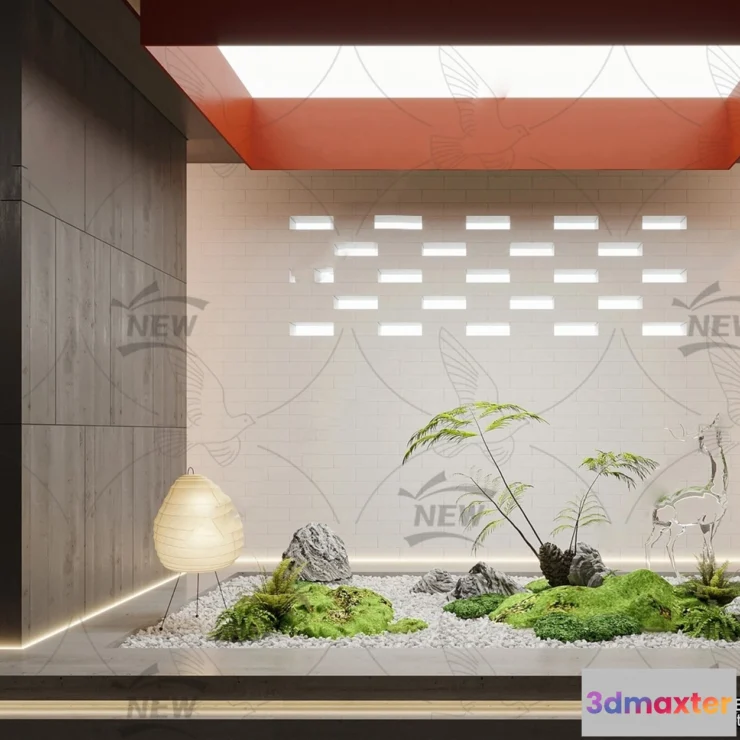 1373705 - Garden 3D Models - Architecture Decor 3D - 012 3D Max