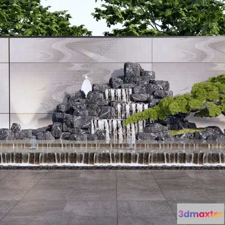 1374295 - Garden 3D Models - Architecture Decor 3D - 021 3D Max