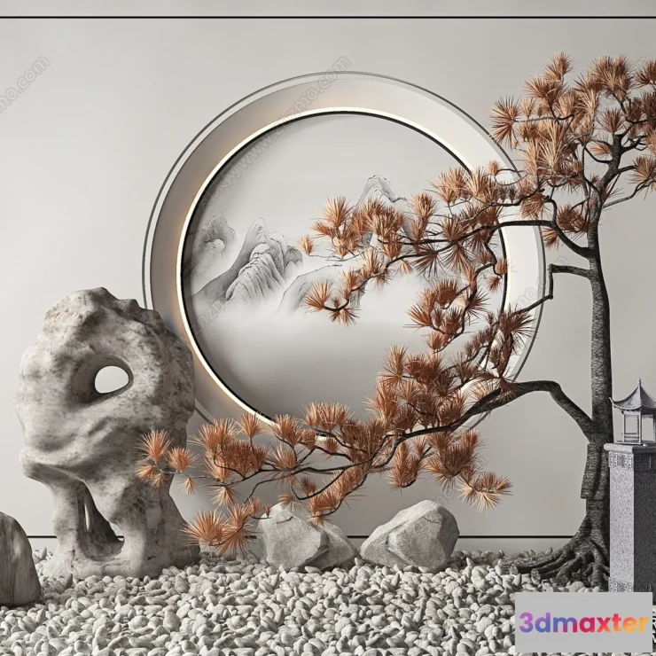 1374567 - Garden 3D Models - Architecture Decor 3D - 025 3D Max