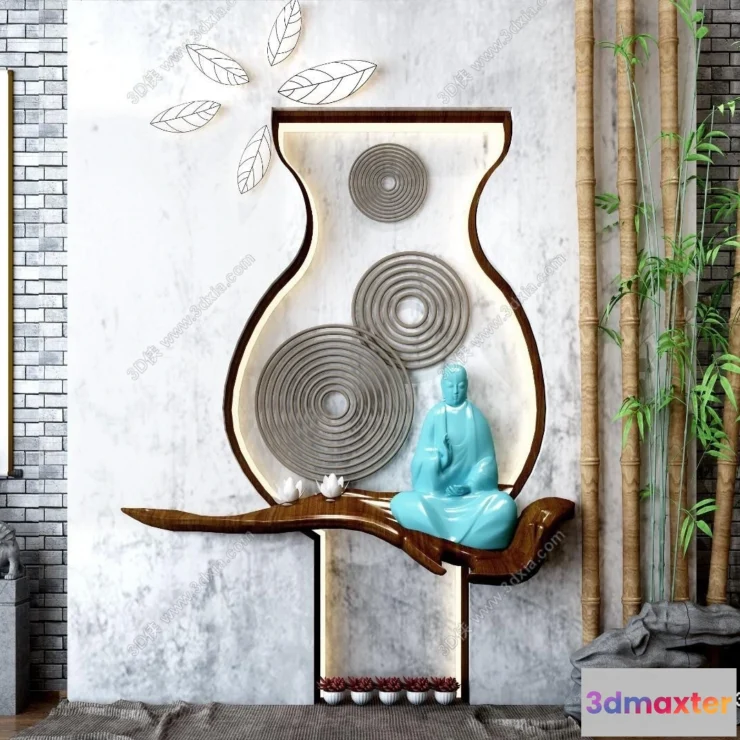 1374903 - Garden 3D Models - Architecture Decor 3D - 030 3D Max