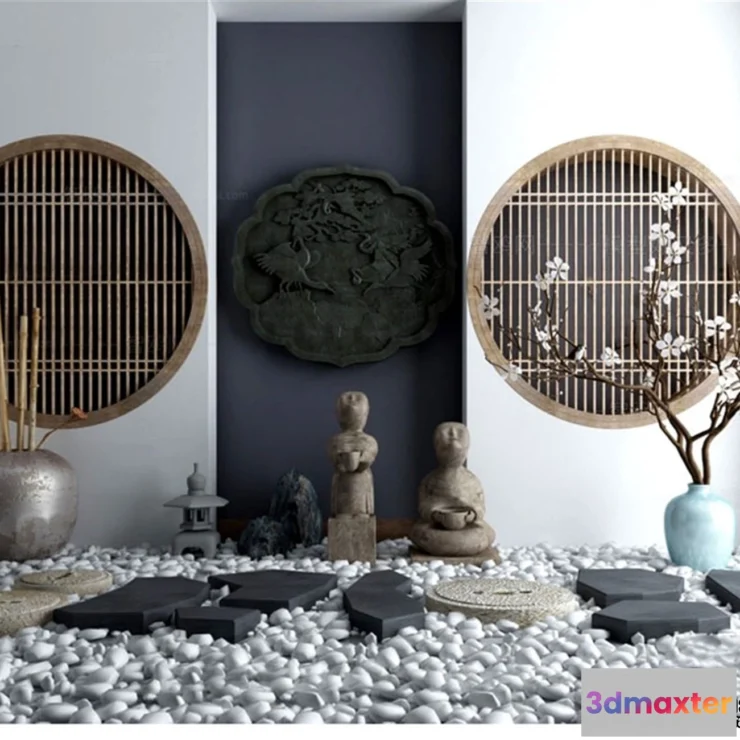 1374992 - Garden 3D Models - Architecture Decor 3D - 031 3D Max