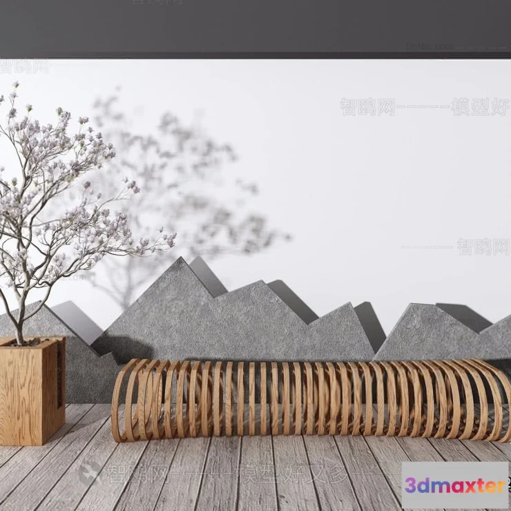 1377150 - Garden 3D Models - Architecture Decor 3D - 063 3D Max