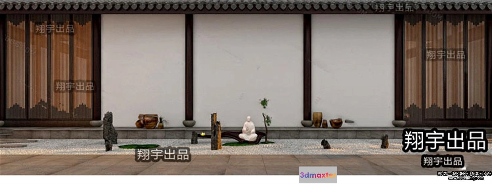 1378942 - Garden 3D Models - Architecture Decor 3D - 090 3D Max