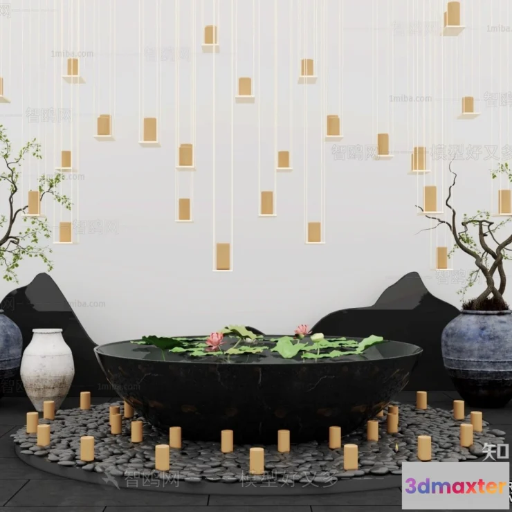 1380705 - Garden 3D Models - Architecture Decor 3D - 117 3D Max