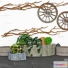 1381303 - Garden 3D Models - Architecture Decor 3D - 126 3D Max
