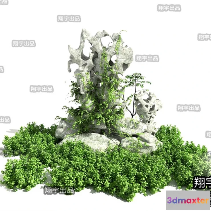 1381615 - Garden 3D Models - Architecture Decor 3D - 131 3D Max