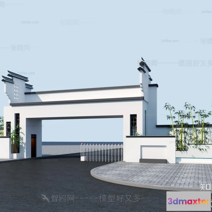 1381815 - Garden 3D Models - Architecture Decor 3D - 134 3D Max