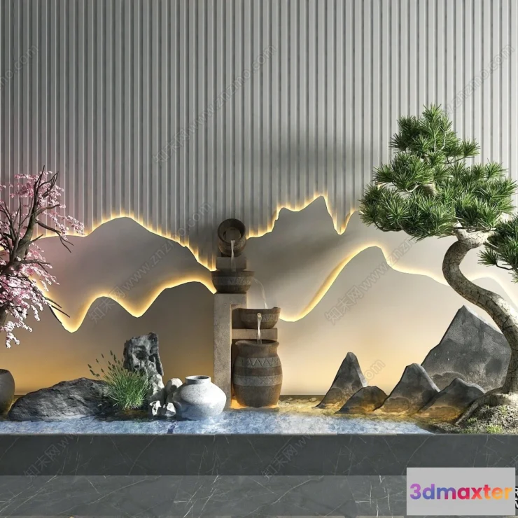 1385640 - Garden 3D Models - Architecture Decor 3D - 192 3D Max