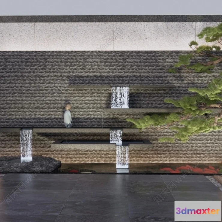 1385698 - Garden 3D Models - Architecture Decor 3D - 193 3D Max