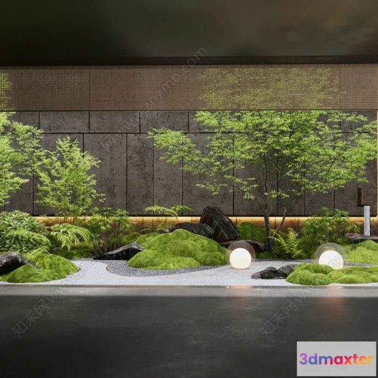 1386181 - Garden 3D Models - Architecture Decor 3D - 200 3D Max