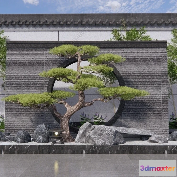 1388602 - Garden 3D Models - Architecture Decor 3D - 236 3D Max