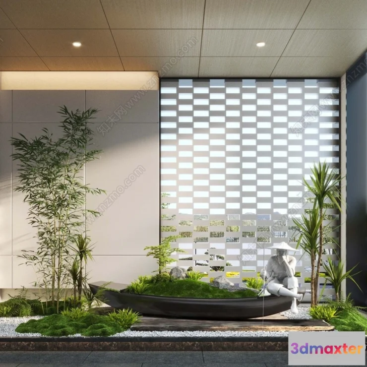 1389481 - Garden 3D Models - Architecture Decor 3D - 249 3D Max