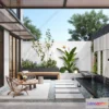 1390176 - Garden 3D Models - Architecture Decor 3D - 259 3D Max
