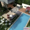 1390704 - Garden 3D Models - Architecture Decor 3D - 267 3D Max
