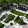 1390776 - Garden 3D Models - Architecture Decor 3D - 268 3D Max