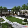 1390973 - Garden 3D Models - Architecture Decor 3D - 271 3D Max
