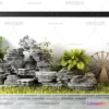 1518818 - GARDEN DECOR - 3D Model For Interior Design - 2579 3D Max