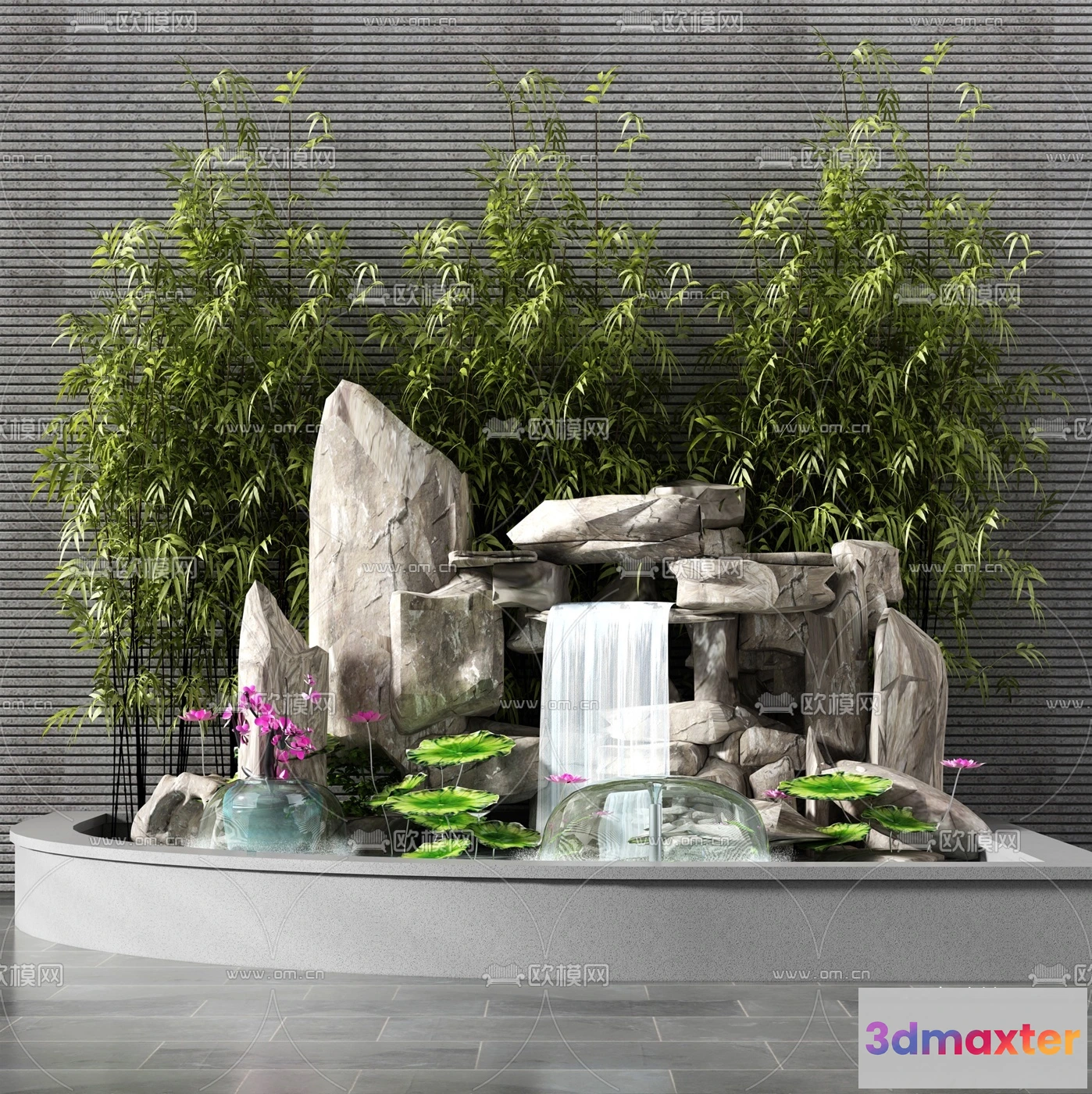 1518828 - GARDEN DECOR - 3D Model For Interior Design - 2584 3D Max