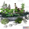 1518830 - GARDEN DECOR - 3D Model For Interior Design - 2585 3D Max