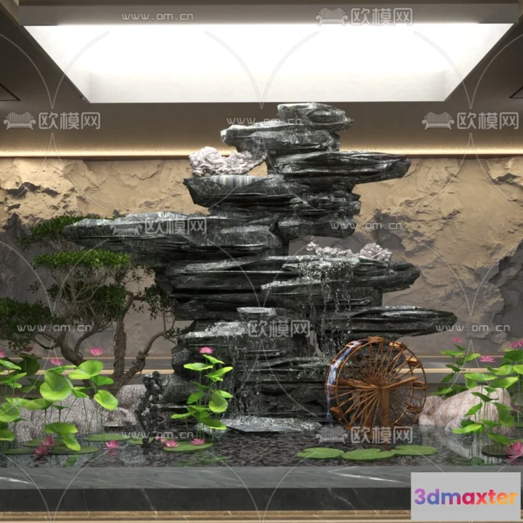 1518846 - GARDEN DECOR - 3D Model For Interior Design - 2593 3D Max