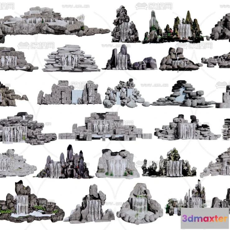 1518858 - GARDEN DECOR - 3D Model For Interior Design - 2599 3D Max