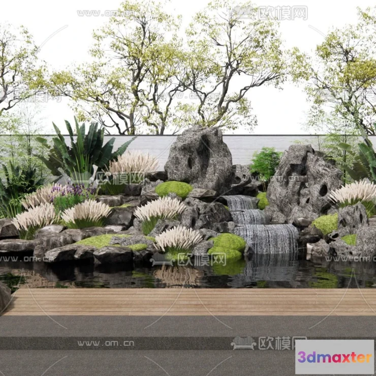 1518864 - GARDEN DECOR - 3D Model For Interior Design - 2602 3D Max