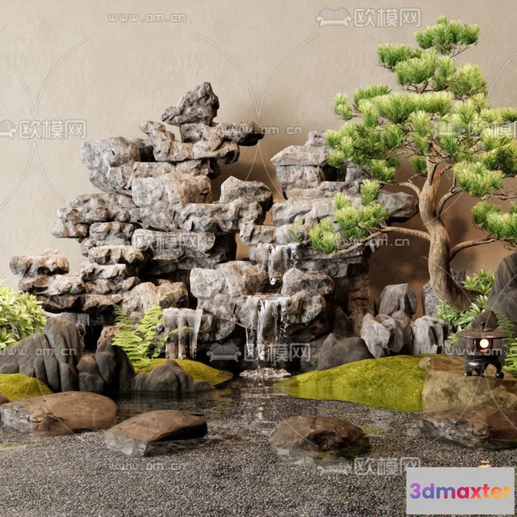 1518868 - GARDEN DECOR - 3D Model For Interior Design - 2604 3D Max