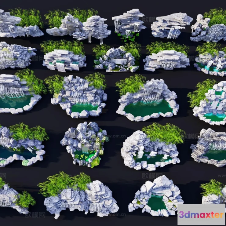 1518876 - GARDEN DECOR - 3D Model For Interior Design - 2608 3D Max