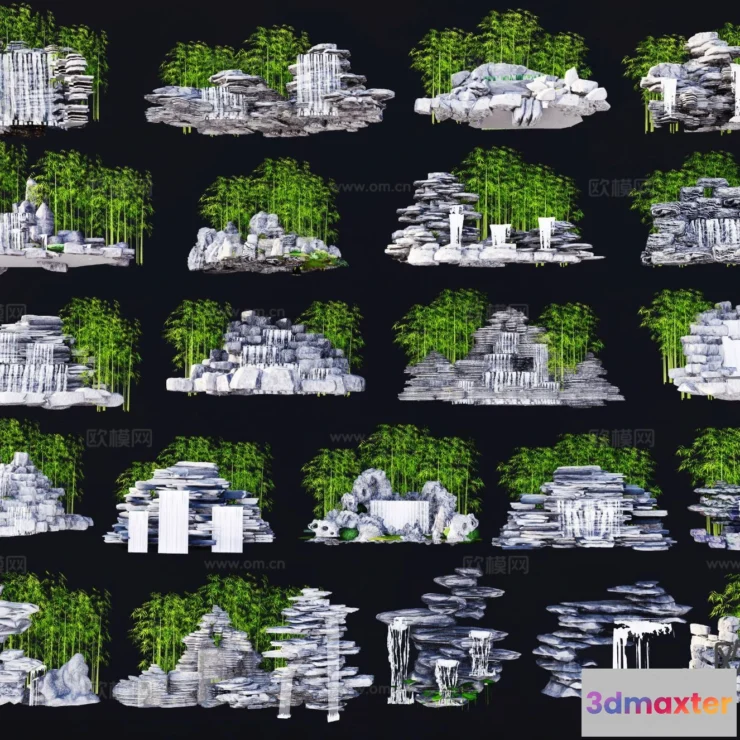 1518880 - GARDEN DECOR - 3D Model For Interior Design - 2610 3D Max