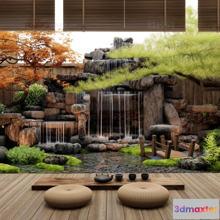 1518884 - GARDEN DECOR - 3D Model For Interior Design - 2612 3D Max