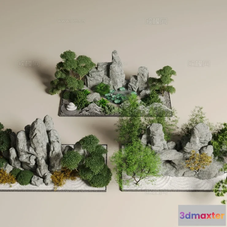 1518892 - GARDEN DECOR - 3D Model For Interior Design - 2616 3D Max