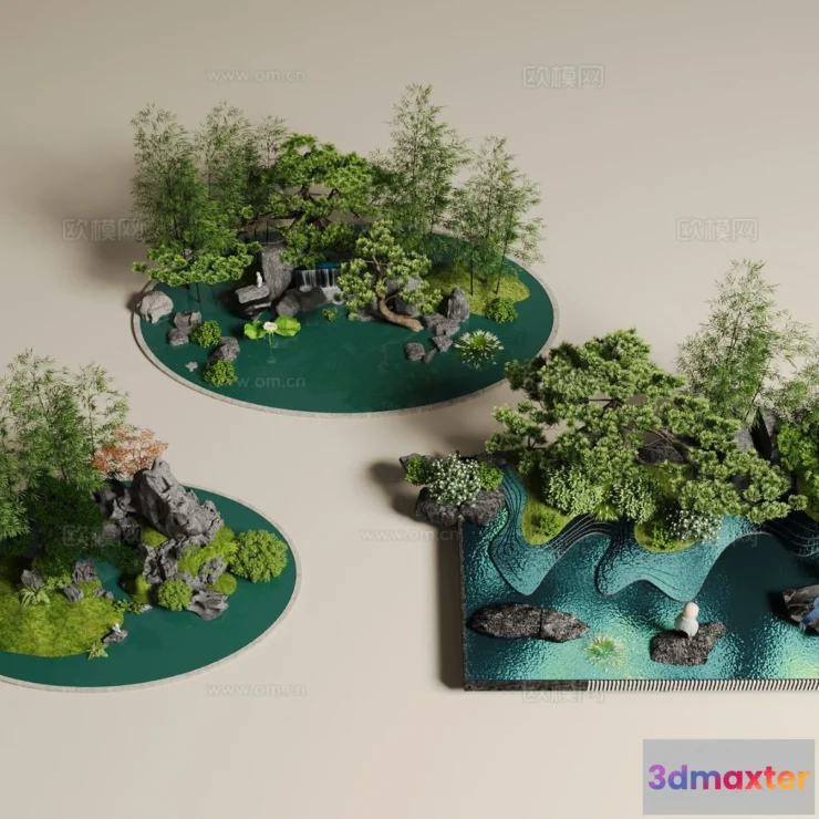 1518904 - GARDEN DECOR - 3D Model For Interior Design - 2622 3D Max