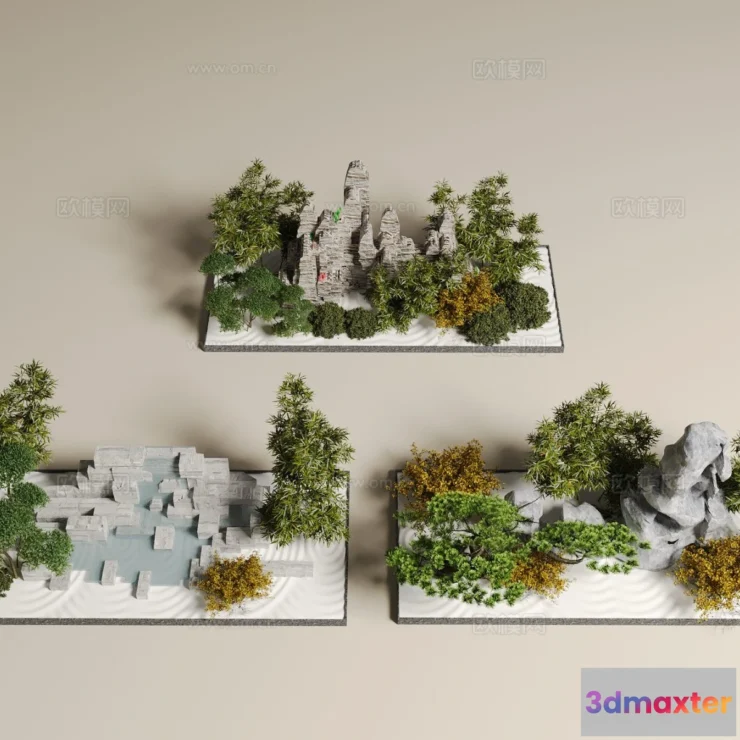 1518910 - GARDEN DECOR - 3D Model For Interior Design - 2625 3D Max