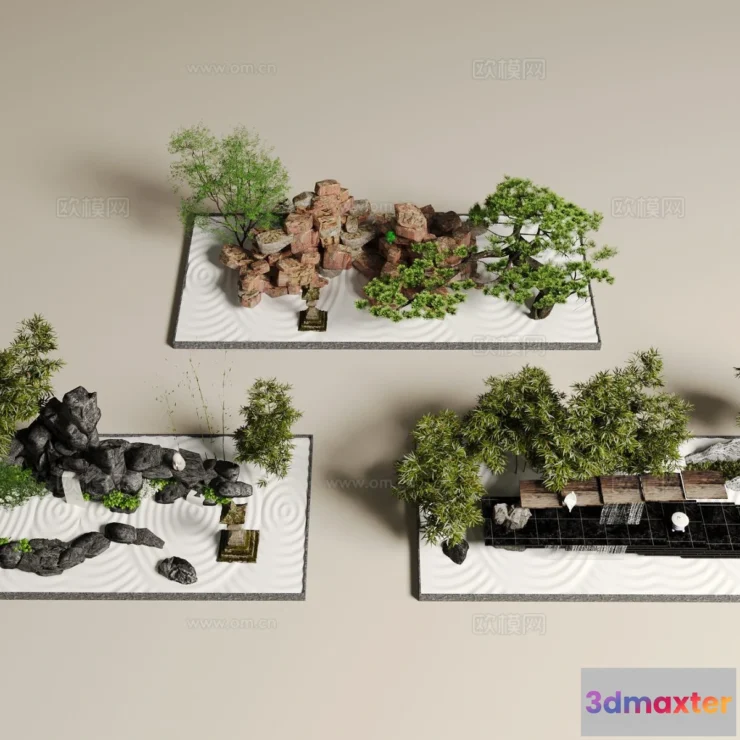 1518914 - GARDEN DECOR - 3D Model For Interior Design - 2627 3D Max