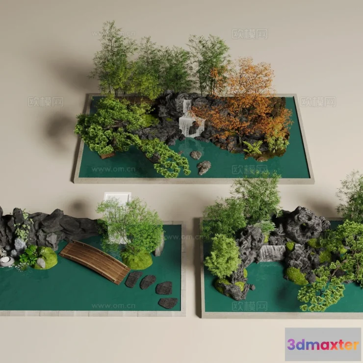 1518918 - GARDEN DECOR - 3D Model For Interior Design - 2629 3D Max