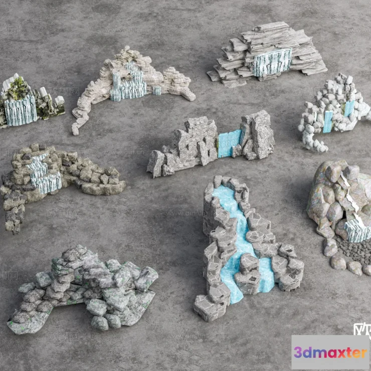 1518938 - GARDEN DECOR - 3D Model For Interior Design - 2639 3D Max