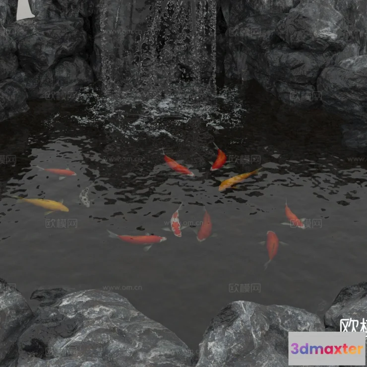 1518944 - GARDEN DECOR - 3D Model For Interior Design - 2642 3D Max