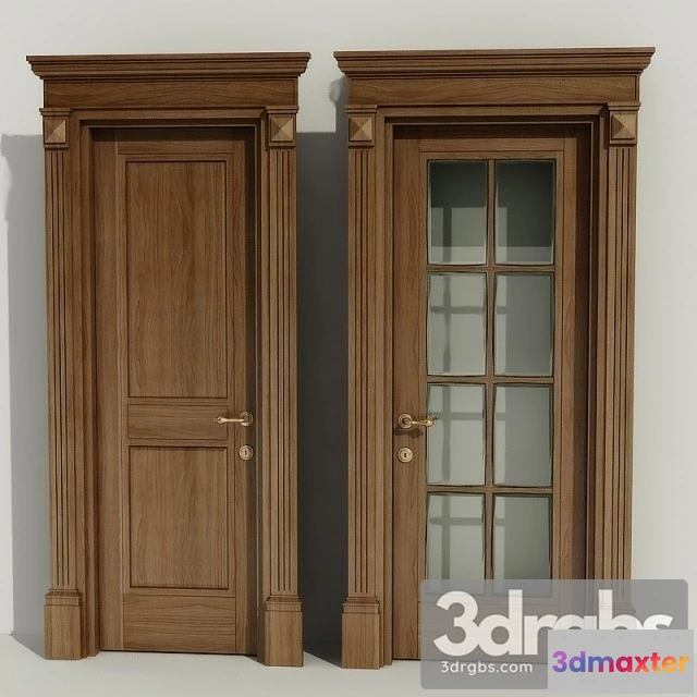 1002922 - Classic Single Wood Door 2