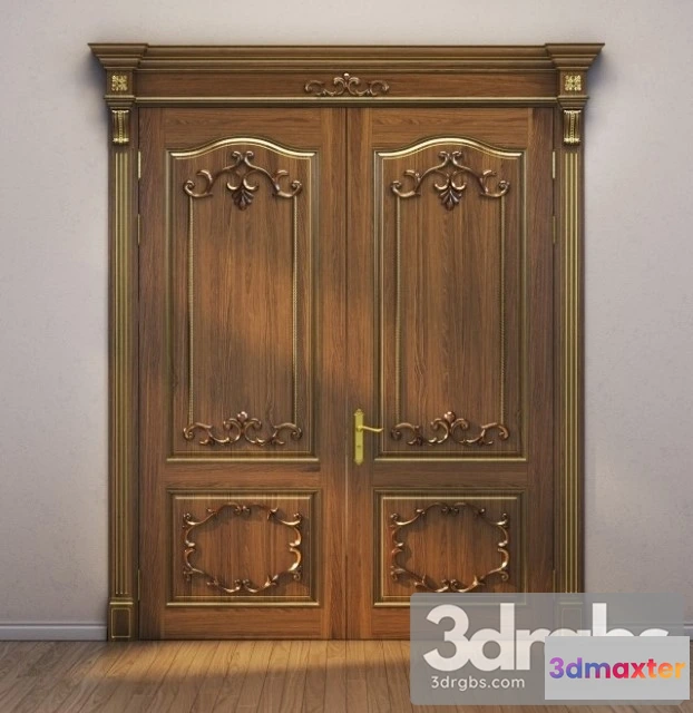 1002936 - Classic Wooden Door 3