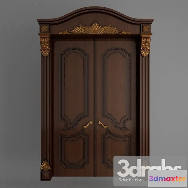 1002942 - Classic Wooden Door