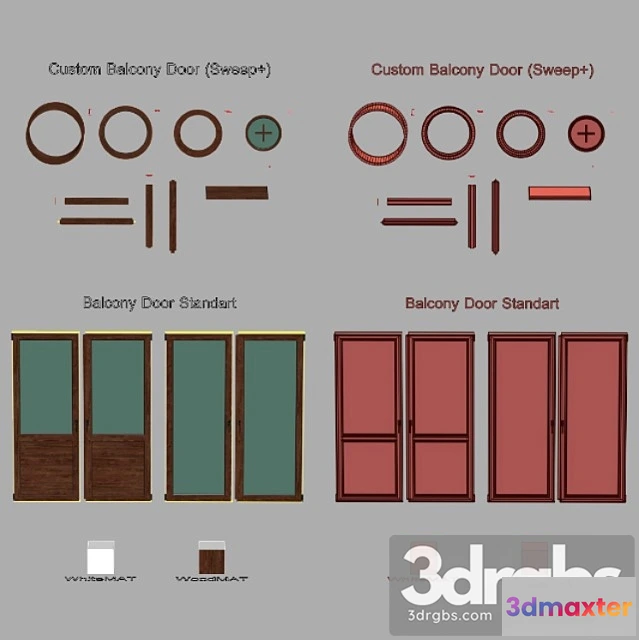 1002968 - Design for balcony doors