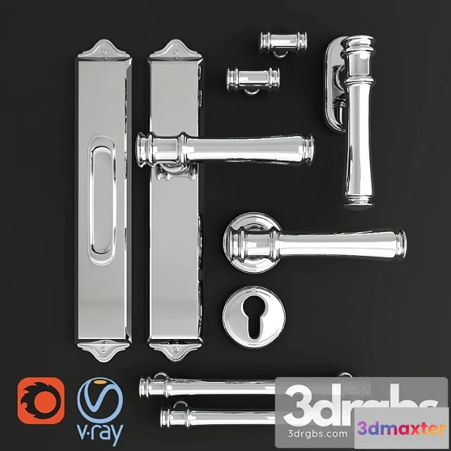 1003078 - Door Handle Fresia Salice Paolo