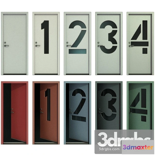 1003200 - Door with numbers (part i)