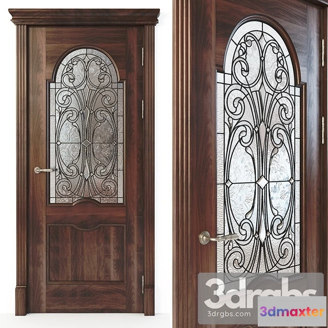 1003208 - Door With Stained Glass 2