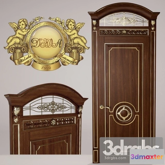 1003214 - Door With Stained Glass 5