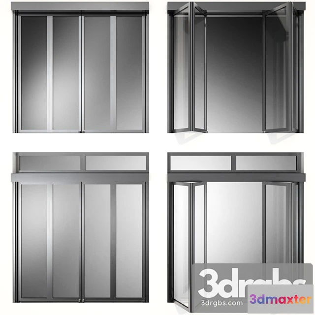 1003572 - Folding Metal Automatic Doors