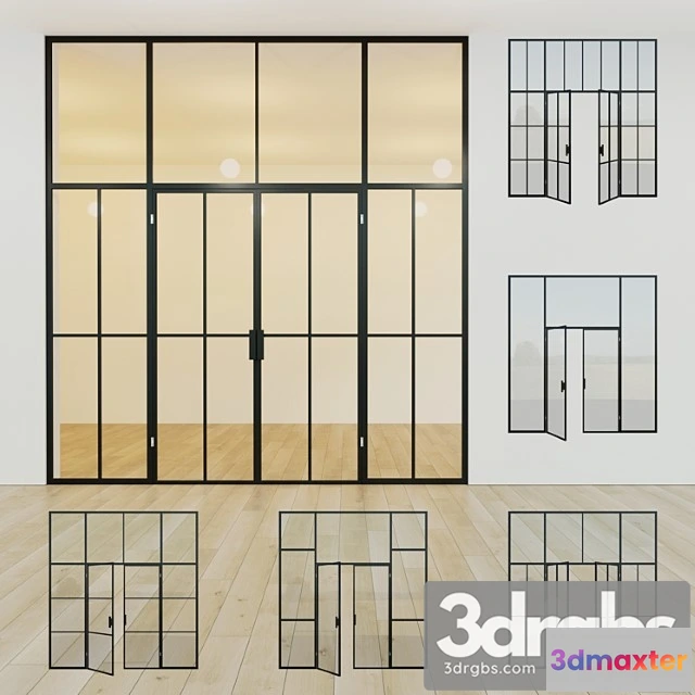 1003644 - Glass Partition Door 14 1