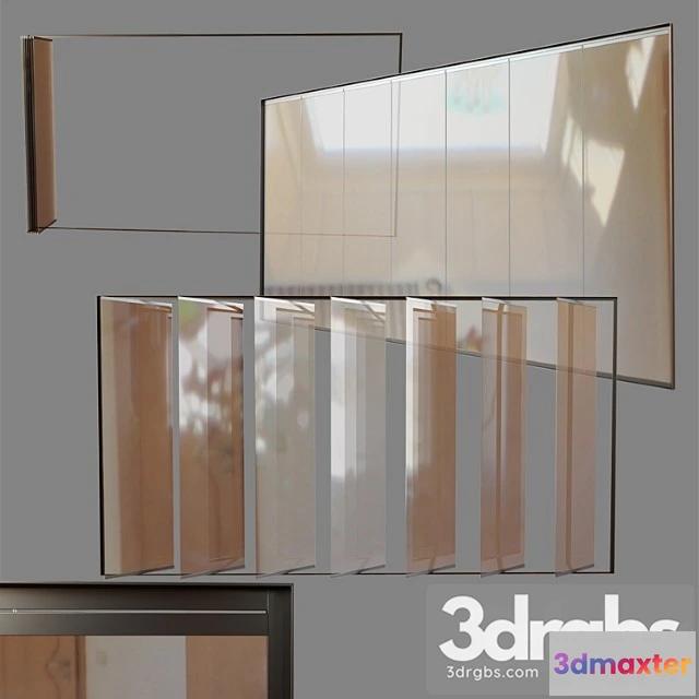 1003658 - Glass partition movable