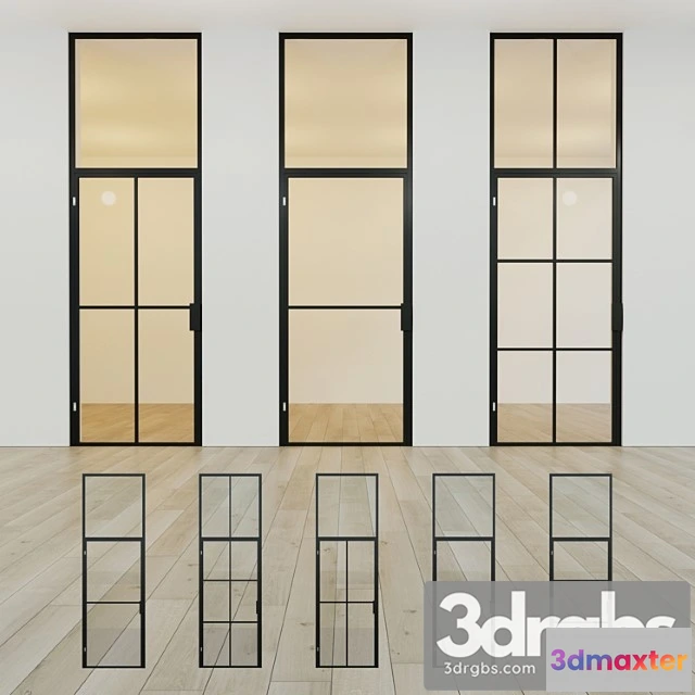 1003662 - Glass partition. a door. 13